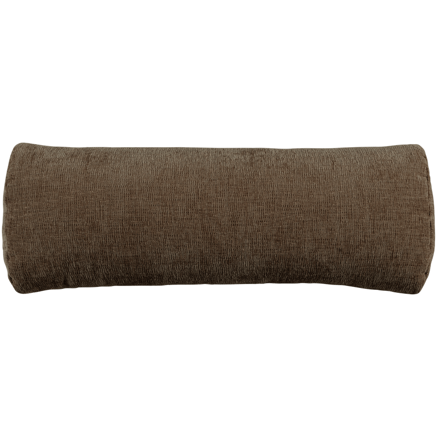 BATAVIER HALF RONDE BANK 4-ZITS VELVET BRUIN MELANGE