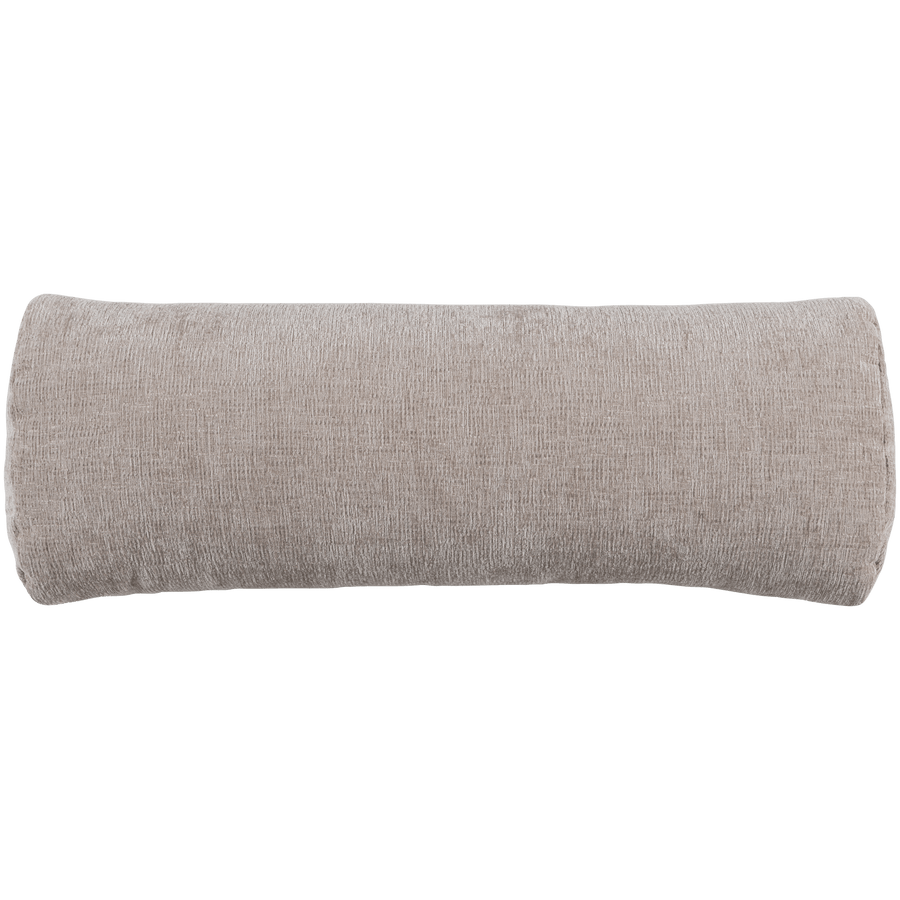BATAVIER HALF RONDE BANK 4-ZITS VELVET ZAND MELANGE