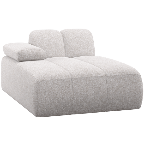 MOJO CHAISE LONGUE ELEMENT LINKS BOUCLE ECRU MELANGE