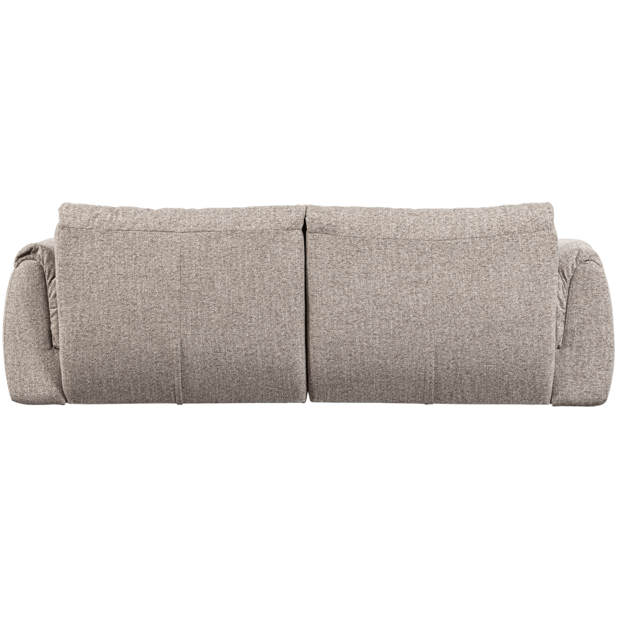 BAGGY 2-ZITS BANK GEWEVEN STOF NATUREL MELANGE