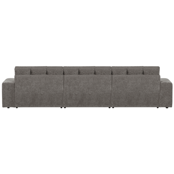 SECOND DATE CHAISE LONGUE LINKS VELVET GRIJS