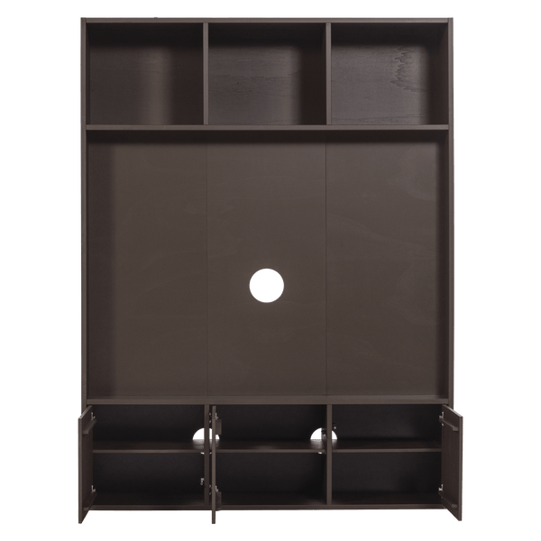 MEGGY TV OPBERGKAST 160 CM GRENEN MIDDENBRUIN [fsc]