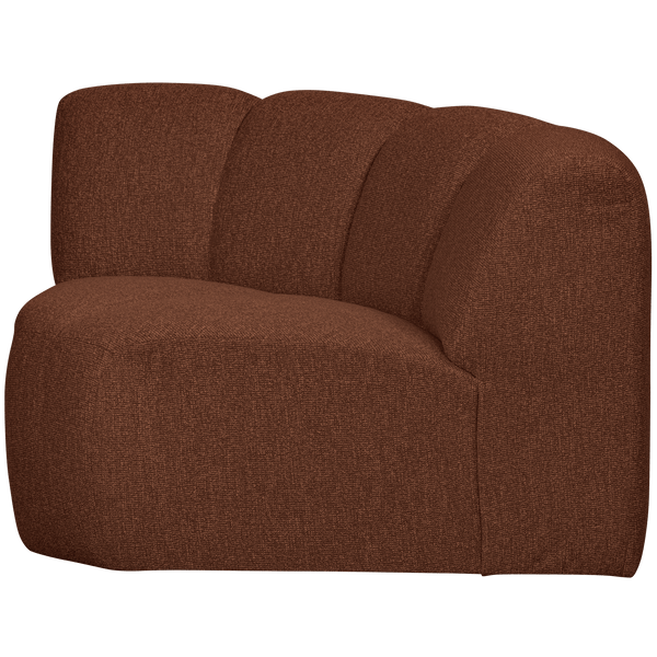 MOJO HOEKELEMENT BOUCLE ROESTBRUIN MELANGE