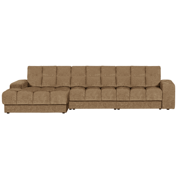 SECOND DATE CHAISE LONGUE LINKS VELVET ZAND