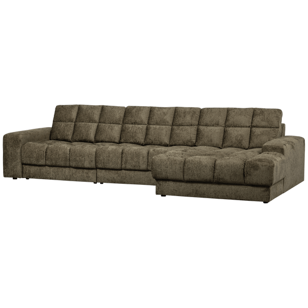 SECOND DATE CHAISE LONGUE RECHTS STRUCTURE VELVET BONSAI