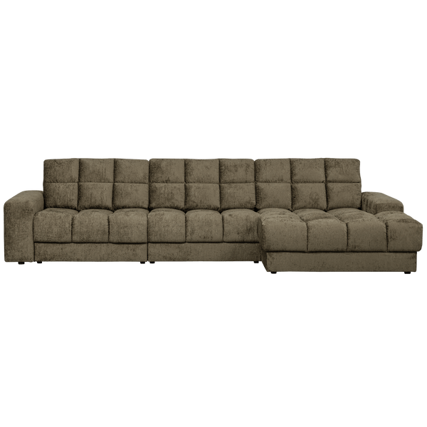 SECOND DATE CHAISE LONGUE RECHTS STRUCTURE VELVET BONSAI