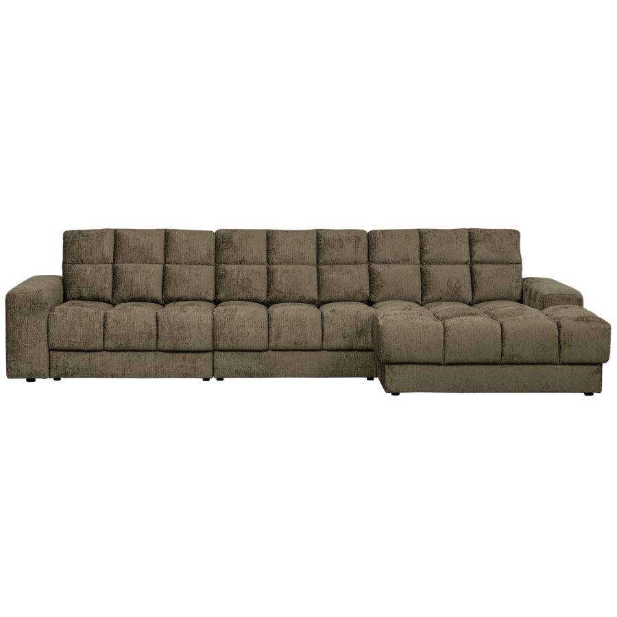 SECOND DATE CHAISE LONGUE RECHTS STRUCTURE VELVET BONSAI