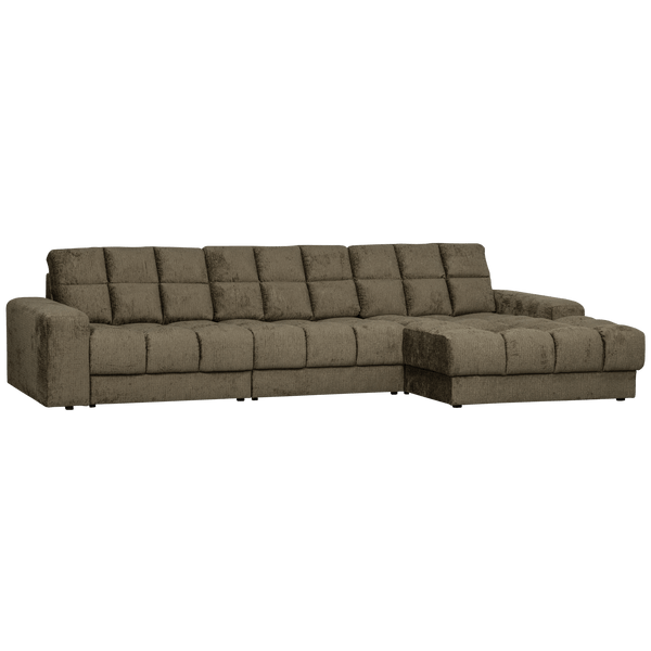 SECOND DATE CHAISE LONGUE RECHTS STRUCTURE VELVET BONSAI