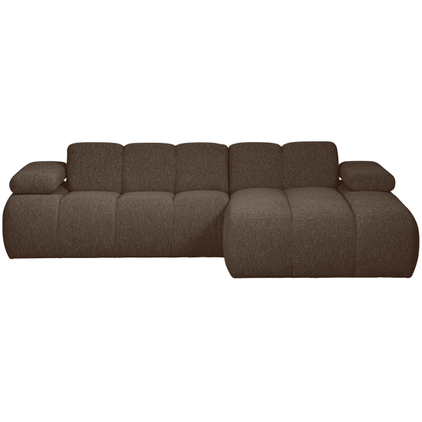 MOJO CHAISE LONGUE BANK RECHTS BOUCLE BRUIN MELANGE
