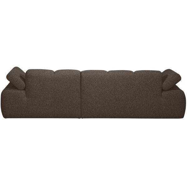 MOJO CHAISE LONGUE BANK RECHTS BOUCLE BRUIN MELANGE