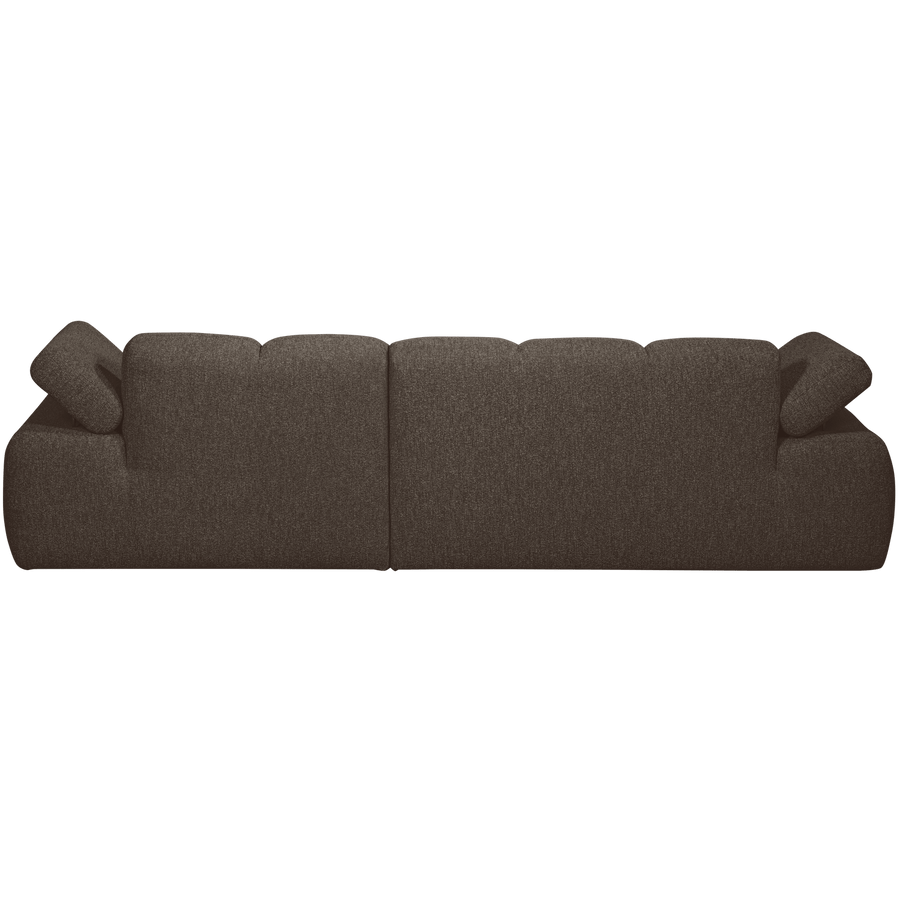 MOJO CHAISE LONGUE BANK RECHTS BOUCLE BRUIN MELANGE