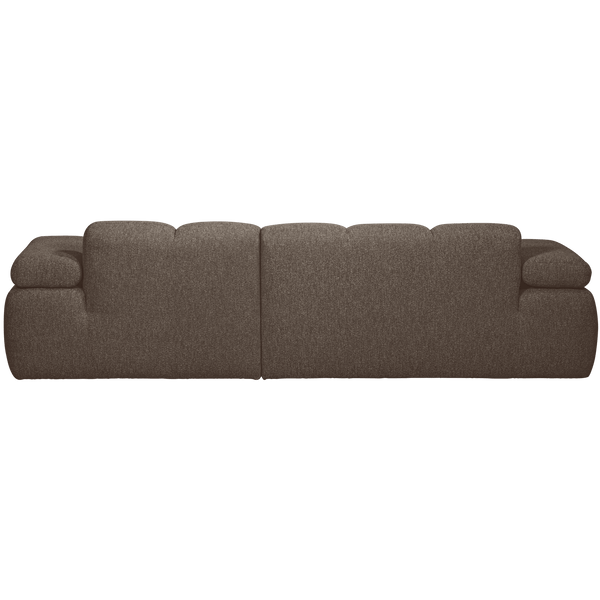 MOJO CHAISE LONGUE BANK RECHTS BOUCLE BRUIN MELANGE