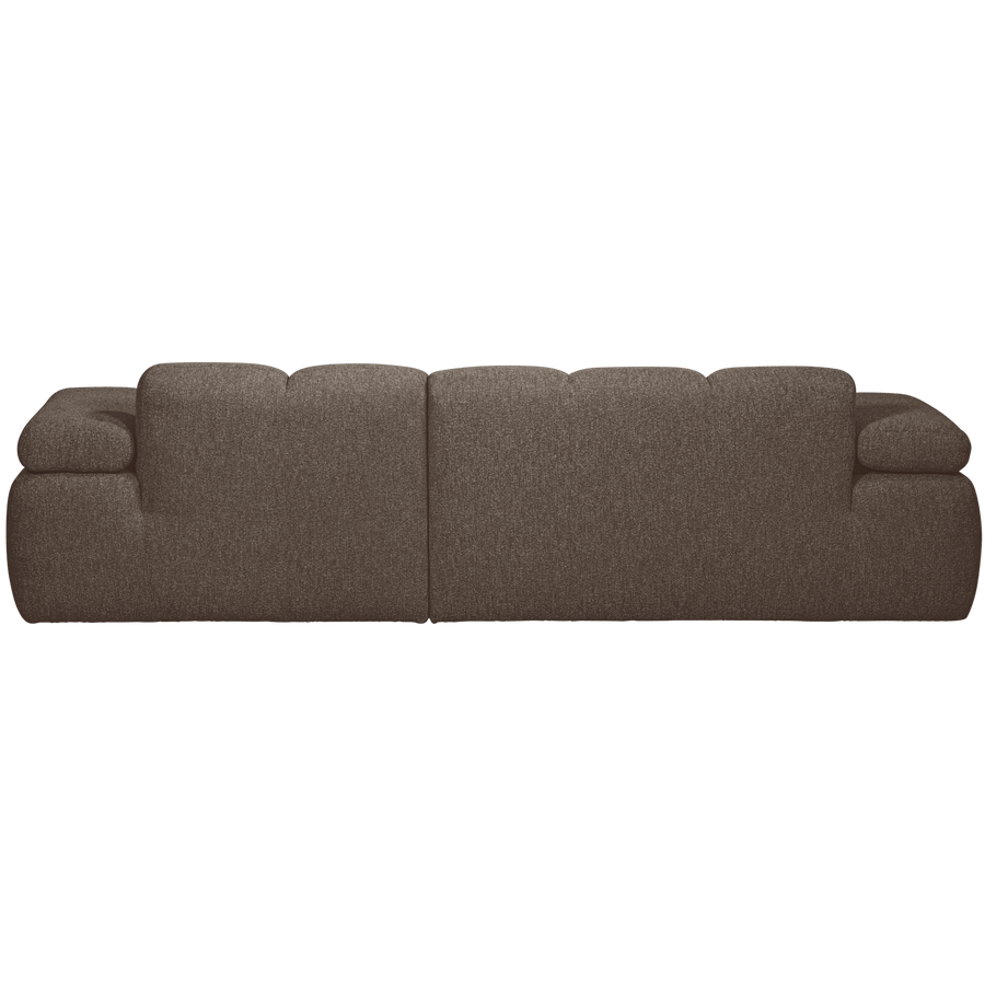 MOJO CHAISE LONGUE BANK RECHTS BOUCLE BRUIN MELANGE
