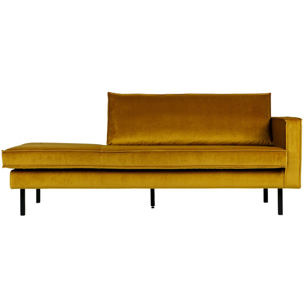 RODEO DAYBED RECHTS VELVET OKERGEEL