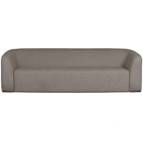 SLOPING 3-ZITS BANK GRIJS MELANGE