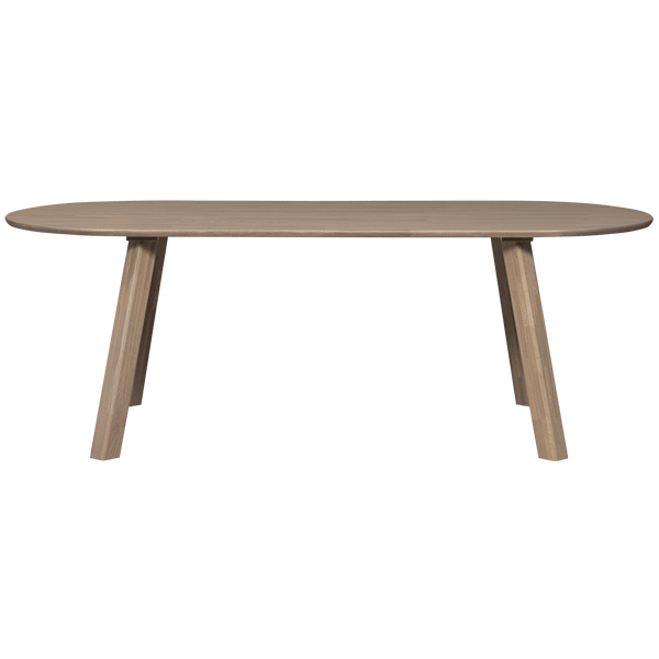 HAARLEM 4-STANDEN POOT EIKEN PEBBLE GREY SET VAN 2 [fsc]
