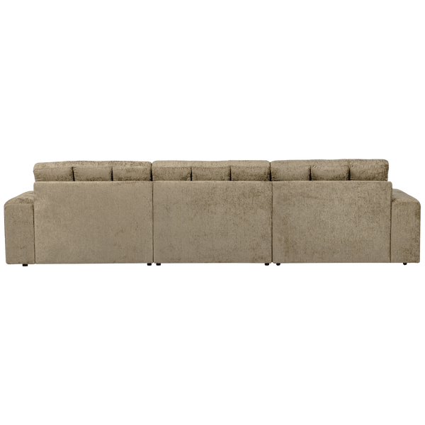 SECOND DATE CHAISE LONGUE LINKS STRUCTURE VELVET WHEATFIELD