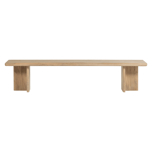 ATO EETBANKJE 220X45 CM MANGOHOUT NATUREL