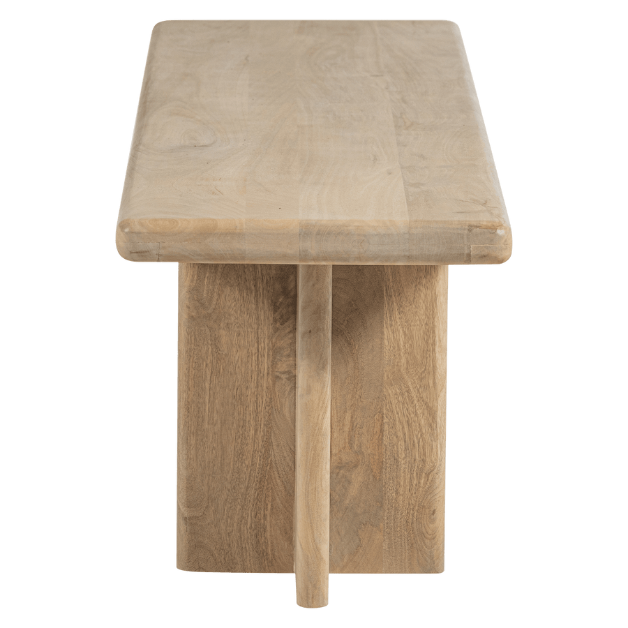ATO EETBANKJE 220X45 CM MANGOHOUT NATUREL