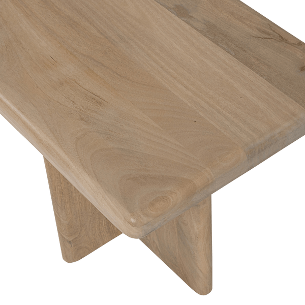 ATO EETBANKJE 220X45 CM MANGOHOUT NATUREL