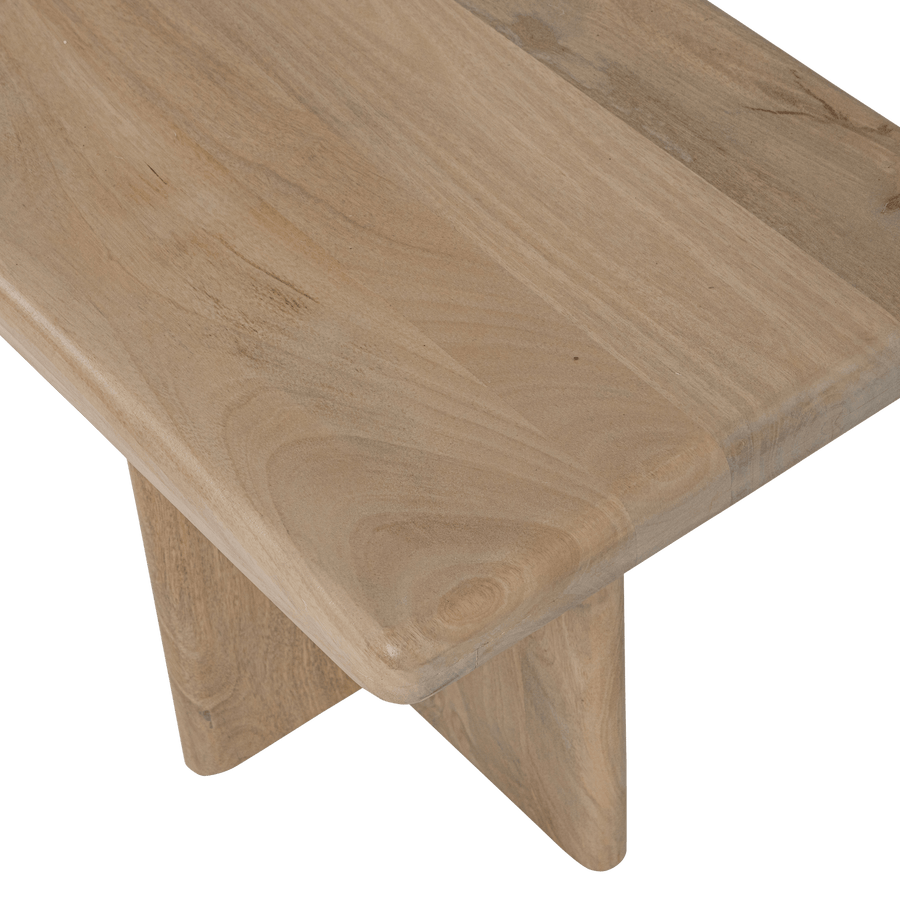 ATO EETBANKJE 220X45 CM MANGOHOUT NATUREL