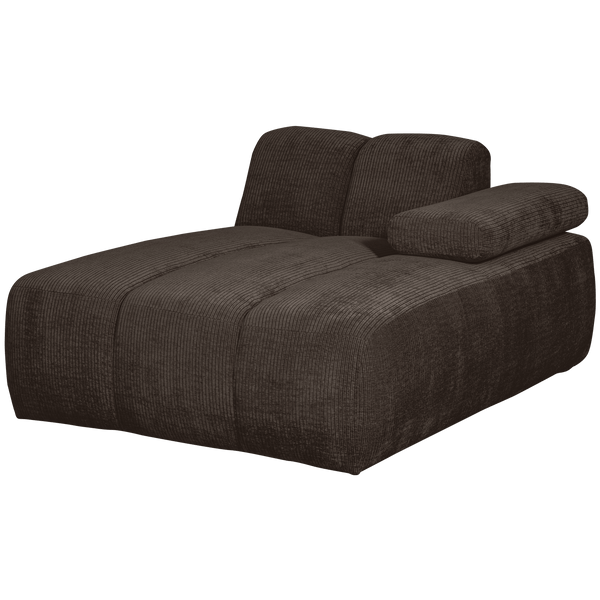 MOJO CHAISE LONGUE ELEMENT RECHTS RIBSTOF BRUIN