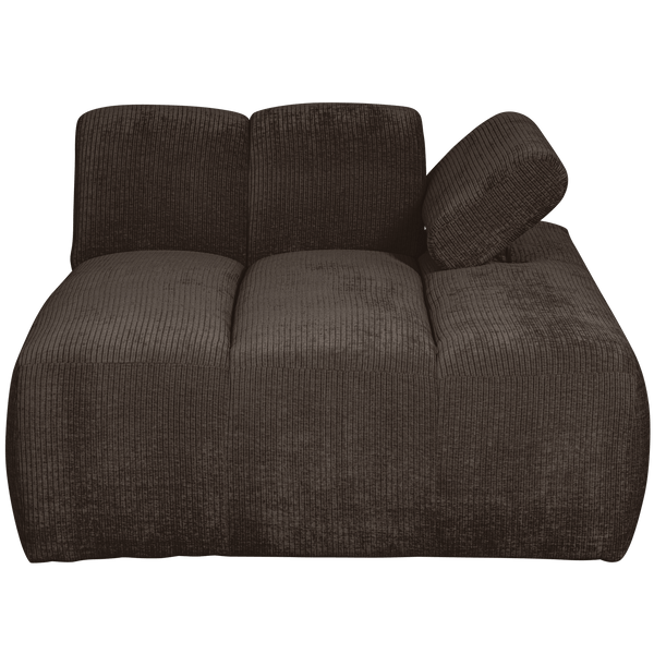 MOJO CHAISE LONGUE ELEMENT RECHTS RIBSTOF BRUIN