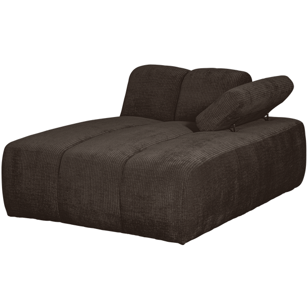 MOJO CHAISE LONGUE ELEMENT RECHTS RIBSTOF BRUIN