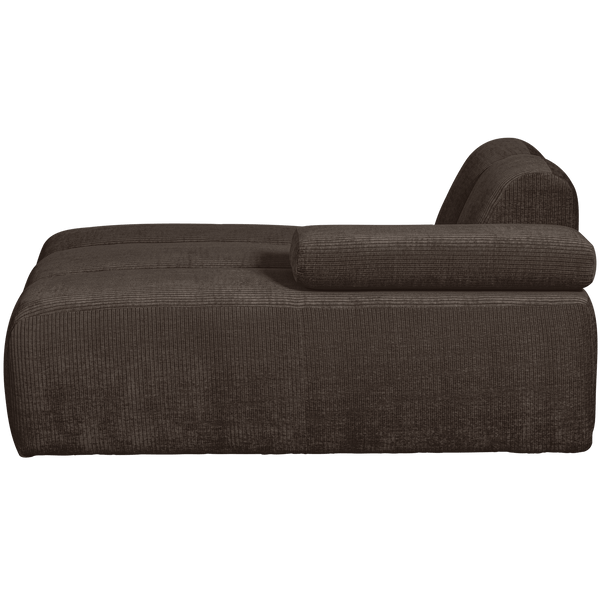 MOJO CHAISE LONGUE ELEMENT RECHTS RIBSTOF BRUIN