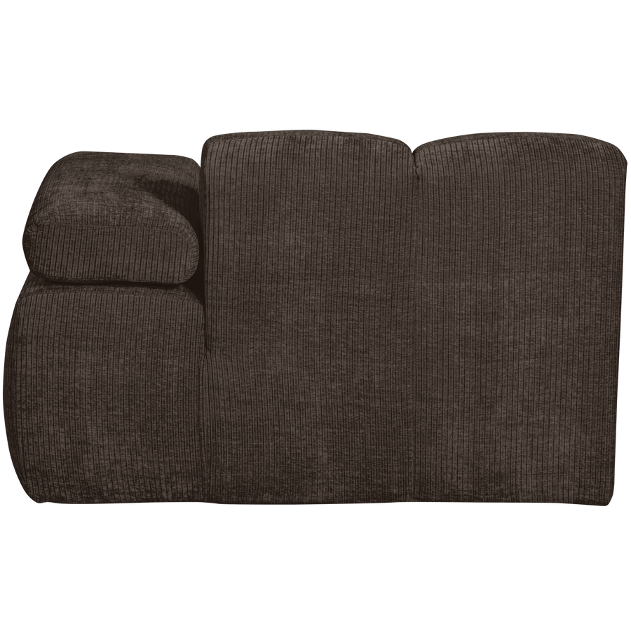 MOJO CHAISE LONGUE ELEMENT RECHTS RIBSTOF BRUIN