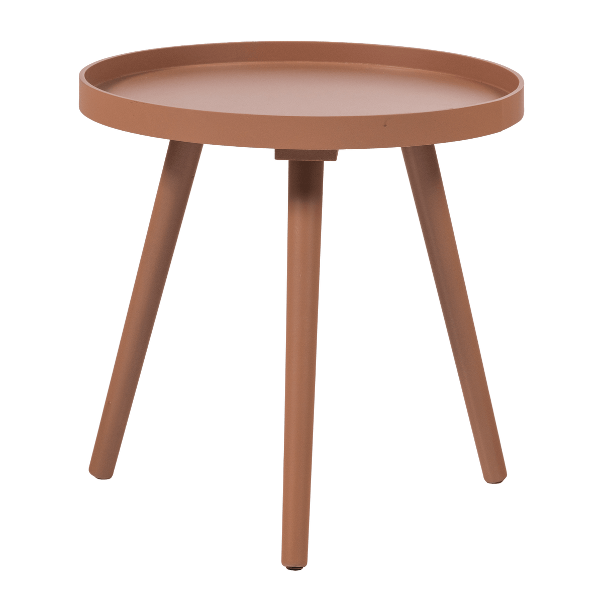 SASHA BIJZETTAFEL O41 CM HOUT OUDROZE [fsc]
