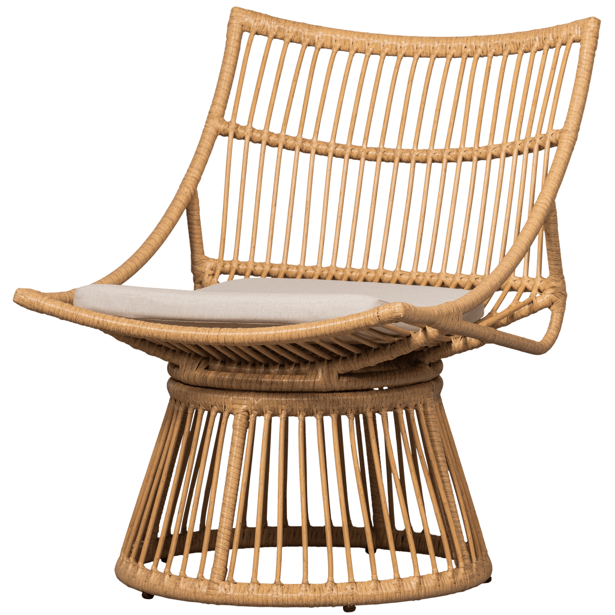 ALATNA TUINSTOEL WICKER NATUREL