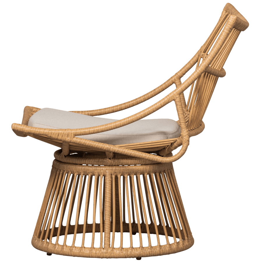ALATNA TUINSTOEL WICKER NATUREL
