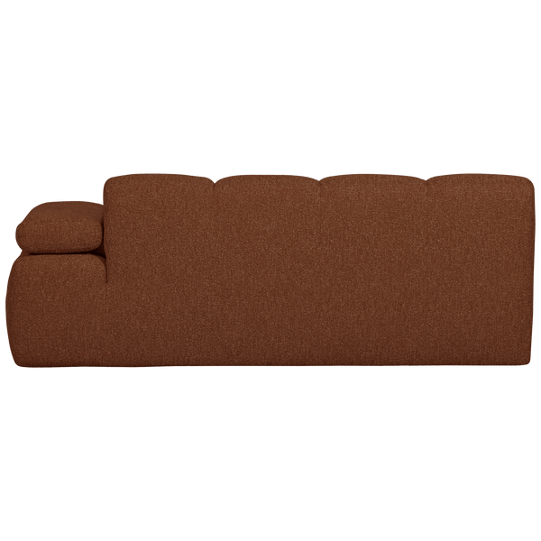 MOJO 2-ZITS ELEMENT ARM RECHTS BOUCLE ROESTBRUIN MELANGE