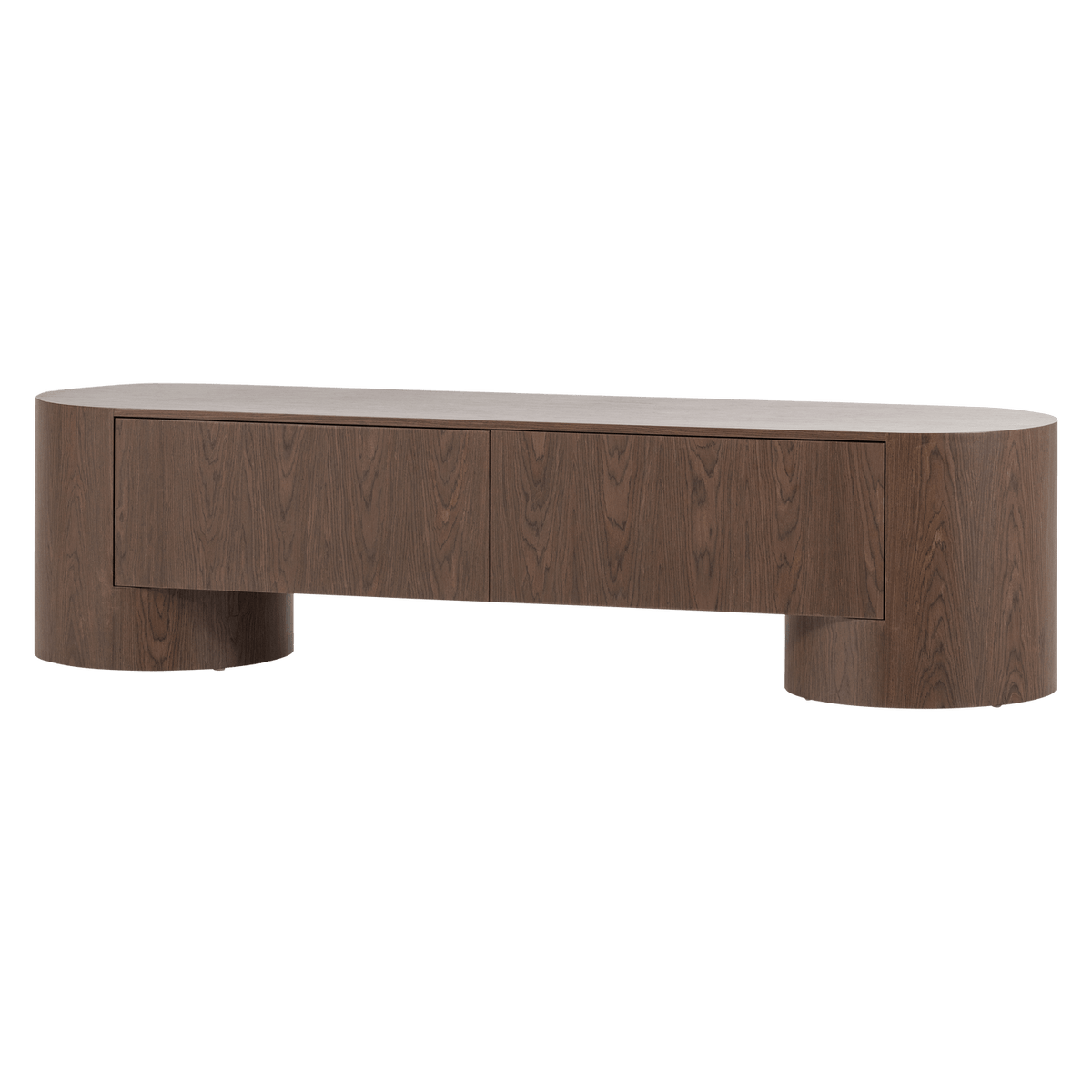 VELARI TV MEUBEL HOUT FINEER BRUIN
