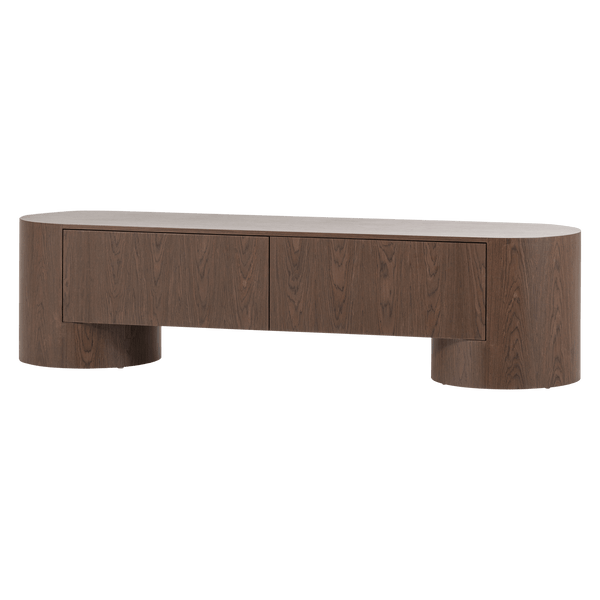 VELARI TV MEUBEL HOUT FINEER BRUIN