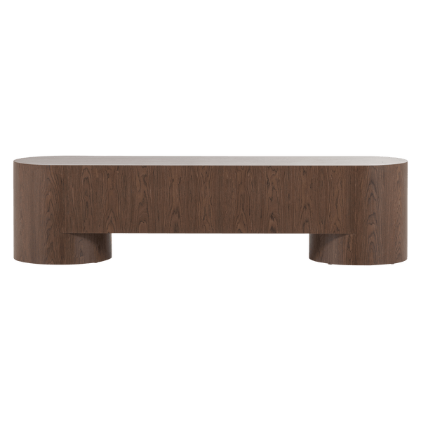 VELARI TV MEUBEL HOUT FINEER BRUIN