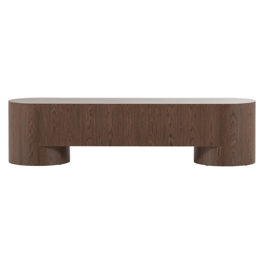 VELARI TV MEUBEL HOUT FINEER BRUIN