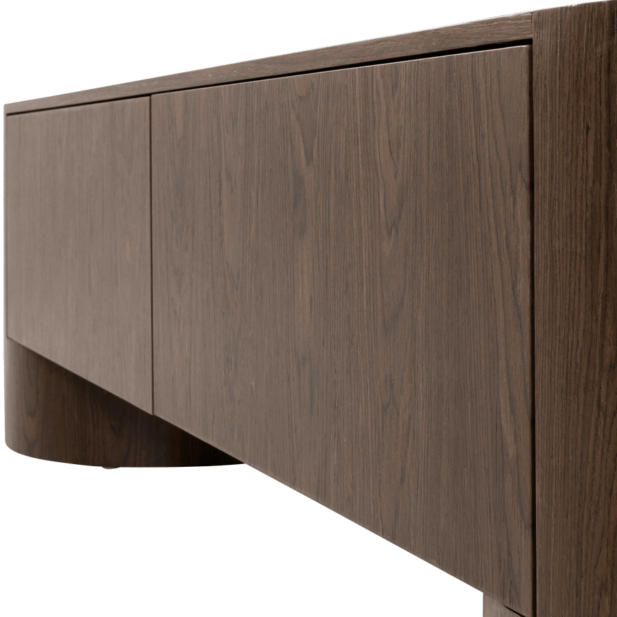 VELARI TV MEUBEL HOUT FINEER BRUIN