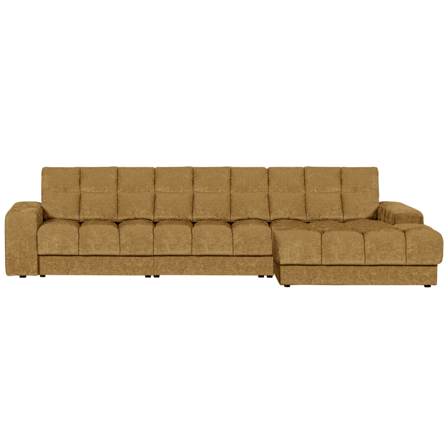 SECOND DATE CHAISE LONGUE RECHTS VELVET GOUDGEEL
