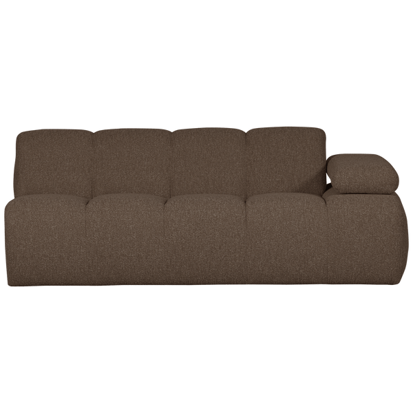 MOJO 2-ZITS ELEMENT ARM RECHTS BOUCLE BRUIN MELANGE