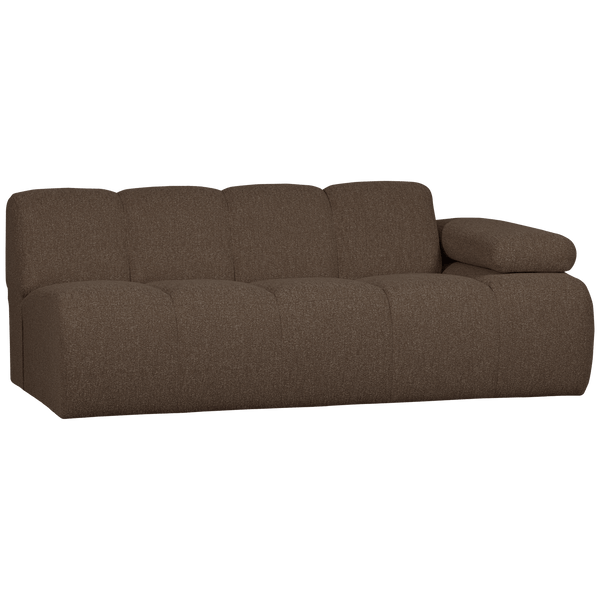MOJO 2-ZITS ELEMENT ARM RECHTS BOUCLE BRUIN MELANGE