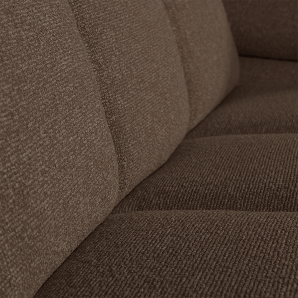 MOJO 2-ZITS ELEMENT ARM RECHTS BOUCLE BRUIN MELANGE