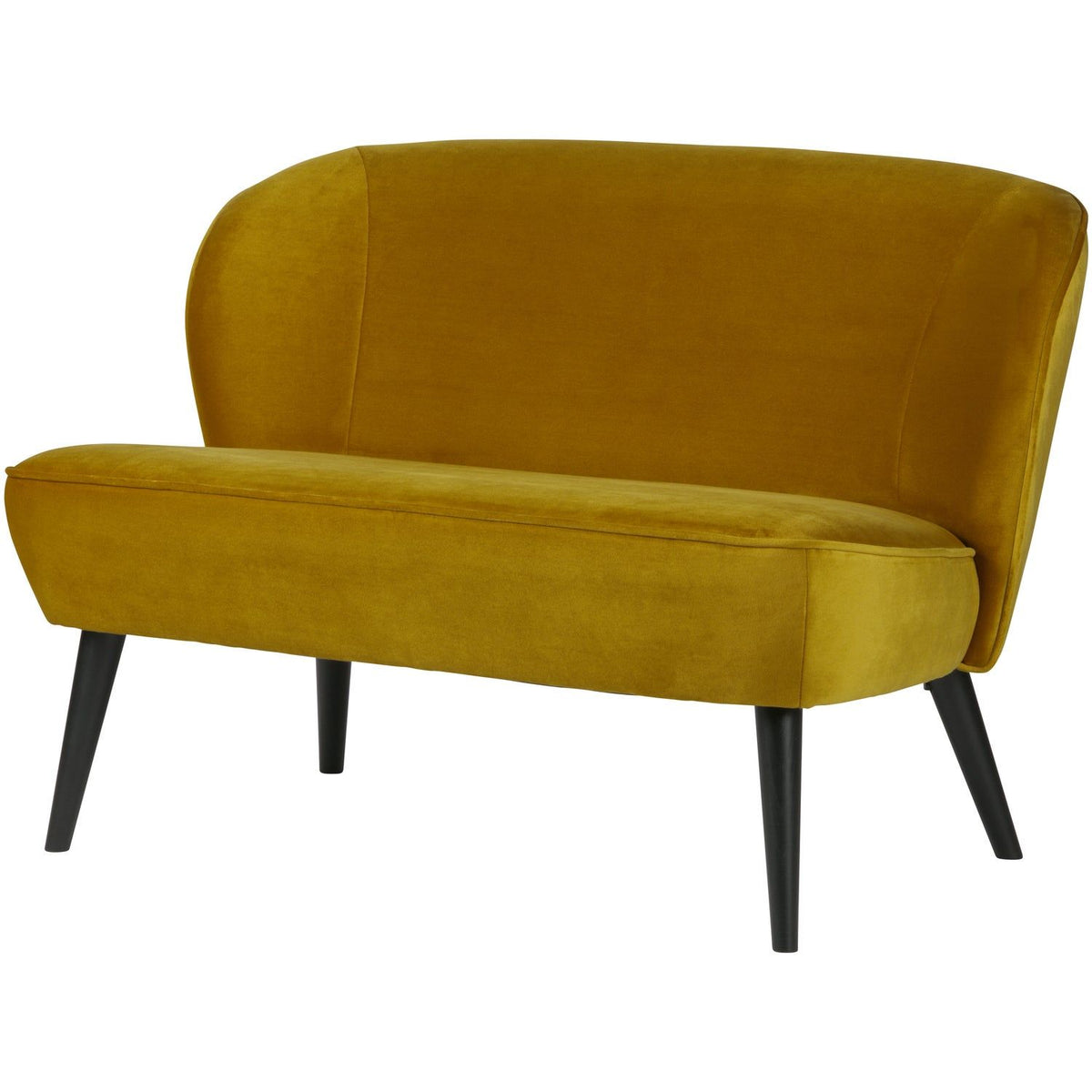 SARA BANKJE VELVET OKER