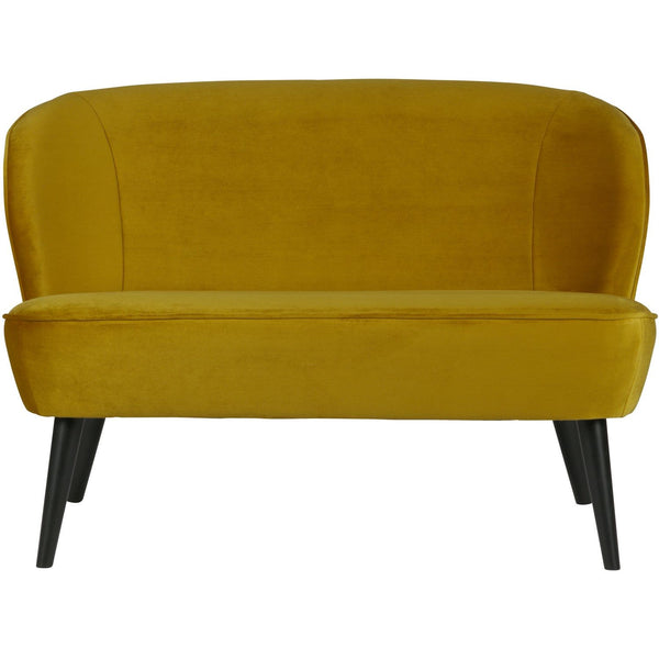 SARA BANKJE VELVET OKER