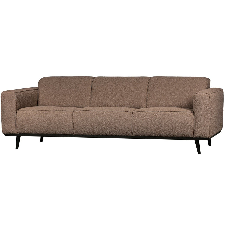 STATEMENT 3-ZITS BANK 230 CM BOUCLE NOUGAT