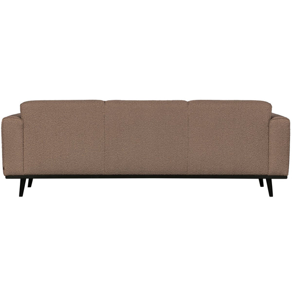 STATEMENT 3-ZITS BANK 230 CM BOUCLE NOUGAT