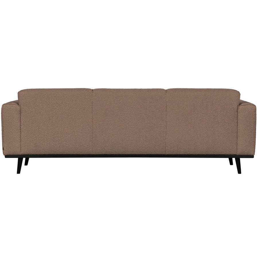 STATEMENT 3-ZITS BANK 230 CM BOUCLE NOUGAT