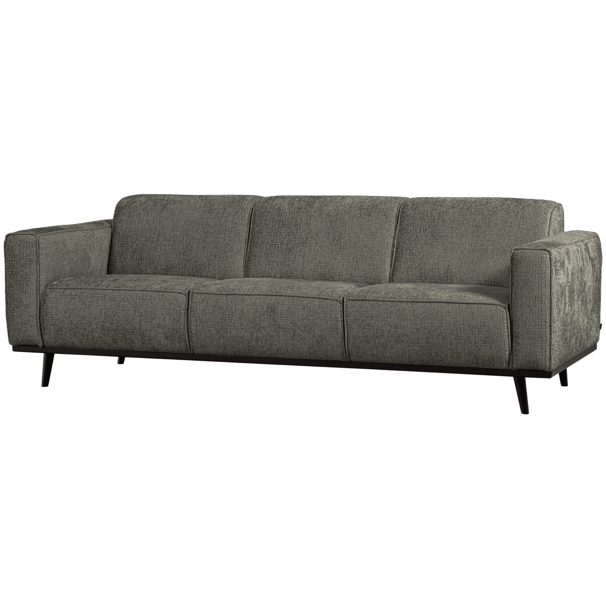 STATEMENT 3-ZITS BANK 230 CM STRUCTURE VELVET FROST