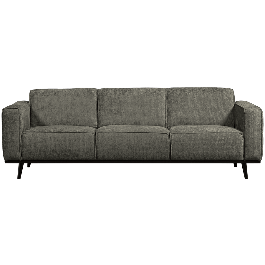STATEMENT 3-ZITS BANK 230 CM STRUCTURE VELVET FROST